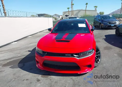 2023 Dodge Charger Scat Pack из США, поврежденный, VIN 2C3CDXGJ0PH619801